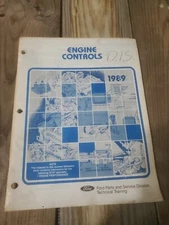 1989 FORD PARTS & SERVICE DIVISION ENGINE CONTROLS STST SPECIALTY PERFORMANCE