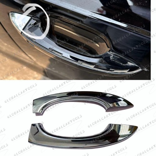 Car Door handle silver glitter plated glitter For Audi A6L C7 A7 A8L12-18 - Picture 8 of 12