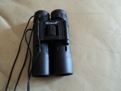 Mcslco Binoculars Compact 10x25 Bird Watching VGC UK