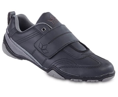 Lico Calvin Halbschuh Klettschuh Freizeitschuh schwarz Klettslipper Sneaker
