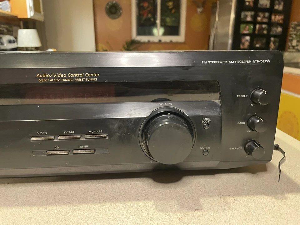 Sony STR-DE135 Receiver HiFi Stereo Home Audio 5.1 Channel AM/FM Tuner No Remote - Image 3 of 4