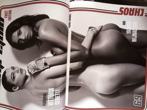 CHAOS SIXTYNINE Poster Book #1 PRINCESS BEATRICE'S LIPS David Bailey LARA STONE - Picture 15 of 18