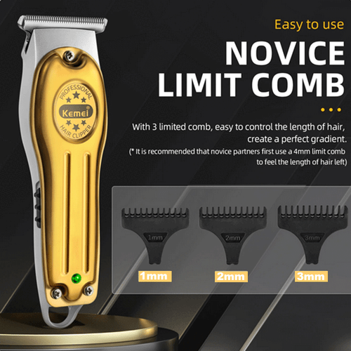 Cordless Professional Hair Clippers Trimmer Kit Men Cutting Machine Barber Salon - Picture 7 of 14
