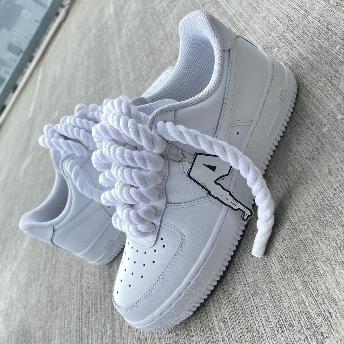 Size 5 - Nike Air Force 1 Low '07 White for sale online | eBay