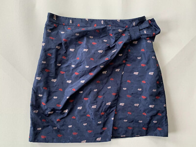 banana republic polka dot skirt