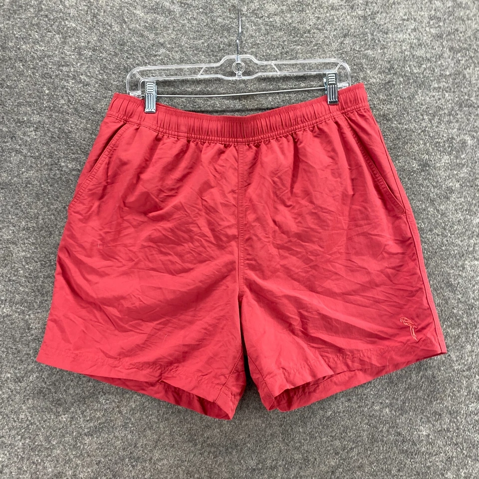 Карибские плавки мужские L большие красные без застежек с подкладкой высокая талия эластичные - Изображение 4 из 4