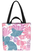 Seerosen Teich Malerei Blumen Muster Tasche Seerosen Teich Malerei Blumen Muste