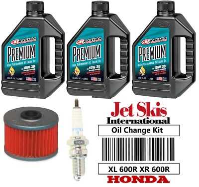 Premium 10W30 Oil Change Kit For Honda XL600R XL 600R XR500R XR