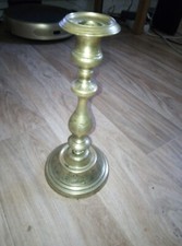 bougeoir ancien en cuivre