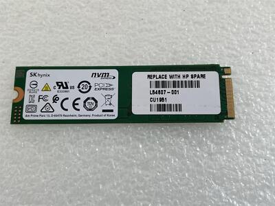 HP L54607-001 SK Hynix HFM256GDJTNG-8310A 256GB BC501 NVMe Solid