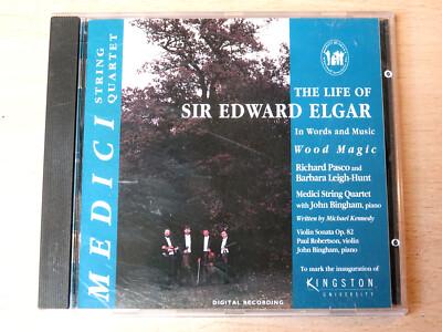 Sir Edward Elgar : The Life Of/1992 CD Album/Medici String Quartet/Passo/Bingham