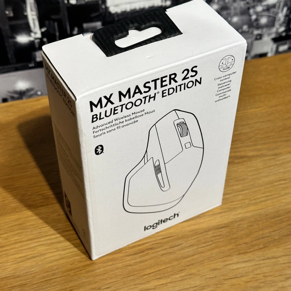 Logitech MX Master 2S Bluetooth Edition Advanced Wireless Mouse Black Original - Image 2 of 4