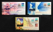 2025 American Vistas Stamps 3 FDC Set: Series 3: NPS —Cachets Ciccolella