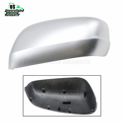 Rearview Mirror Cap Cover Silver Left Driver Side for Honda Fit/Jazz 2009-13 US