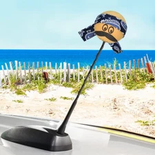 CoolBalls Cool Dude Blue Bandana Car Antenna Ball Topper Auto Accessory (New)