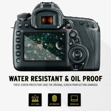 Savvies 6 Stuks Schermbeschermer voor Canon EOS 1D X Mark II Screen Protector Ultra Transparant