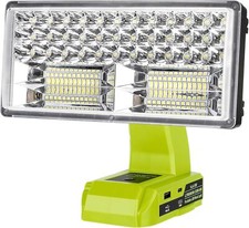 4200LM Flashlight Cordless Led Work Light Floodlight Spotlight for Ryobi 18V