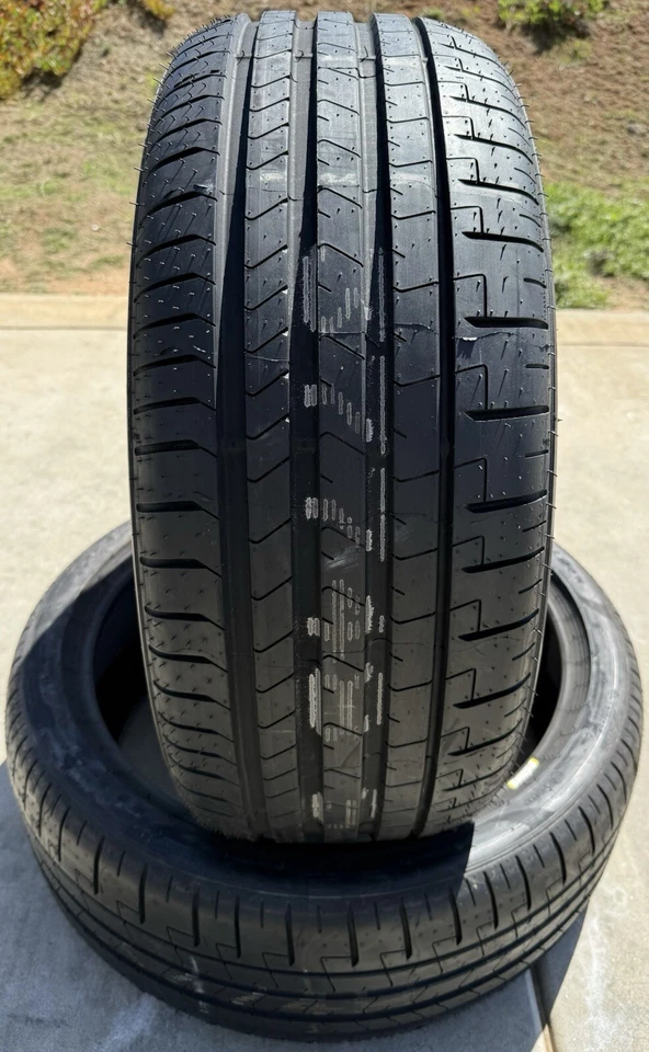 Set of TWO BRAND NEW 245/40R21 Pirelli P Zero PZ4 Sport PNCS Foam Tires - Image 3 of 4