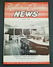 Restaurant Tavern News March 1949 For the Pacific NW and Alaska