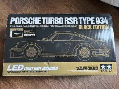Tamiya Porsche 934 RSR Turbo TA02 SW FRP Chassis 1/10 Rare  4WD Top !!! 47362