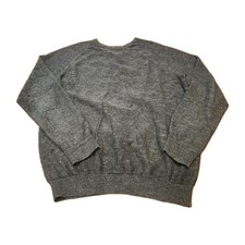 LL Bean Sweater Mens 100 Organic Cotton Crewneck Pullover Classic Knit Appx. XL