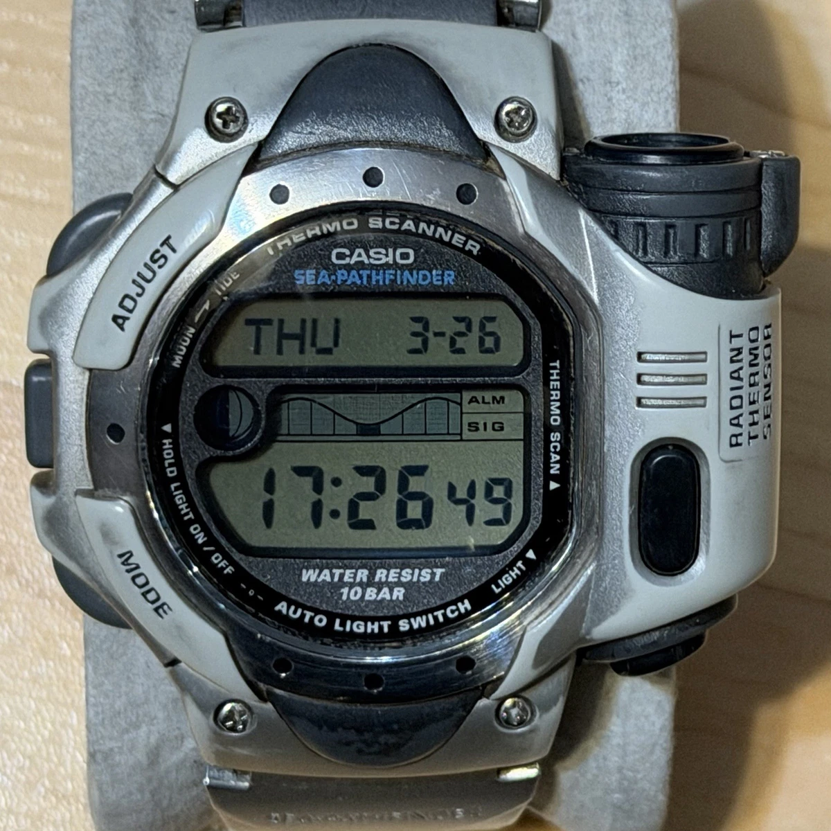 Preços baixos em Relógios de pulso Casio Sea Pathfinder | eBay