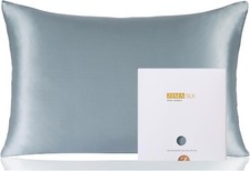 100 Pure Mulberry Silk Pillowcase for Hair and Skin Health,Soft and Smooth,Both