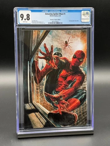 Amazing Spider-Man #1 CGC 9.8 (2025) - Bermejo Virgin Edition 1:200