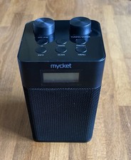 Mycket DAB/DAB+ FM Radio, Rechargeable Battery Powered Radio, Portable DAB Radio