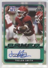 2021 Leaf Pro Set Power Base Emerald Spectrum Foil 17/50 Trelon Smith Auto 9cf