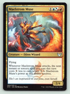 Maelstrom Muse 202 Uncommon Strixhaven: School of Mages Magic: The Gathering NM