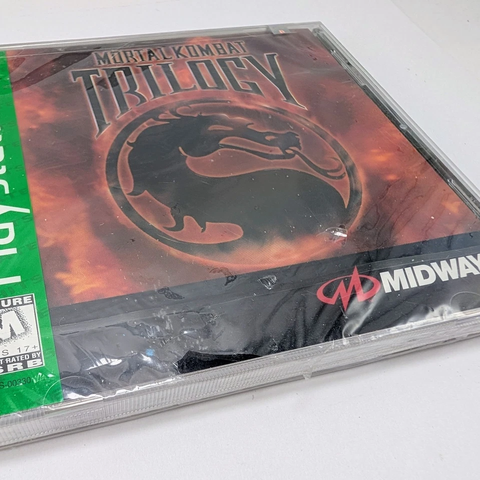 Mortal Kombat Trilogy PlayStation 1 PS1 Greatest Hits Factory Sealed Flaws - Image 2 of 4