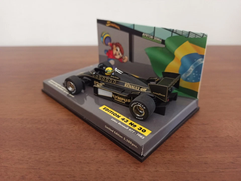F1 Lotus Renault 97T A.Senna 1985 Minichamps 1/43 - Immagine 4 di 4