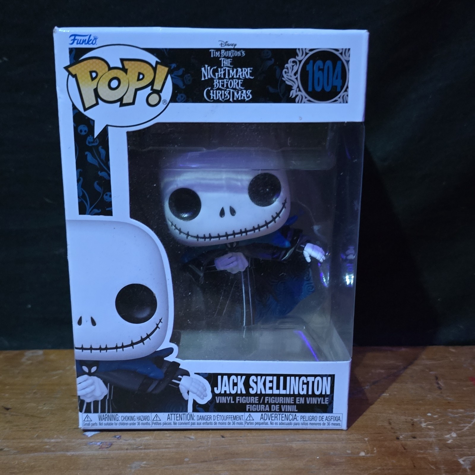 Funko Jack Skellington 3.75" Pop! #1604 Disney Nightmare Bef