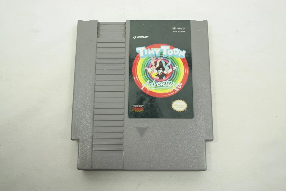 Tiny Toon Adventures NES Juego Auténtico Nintendo Entertainment System 1991 Funciona Foto 2 de 4