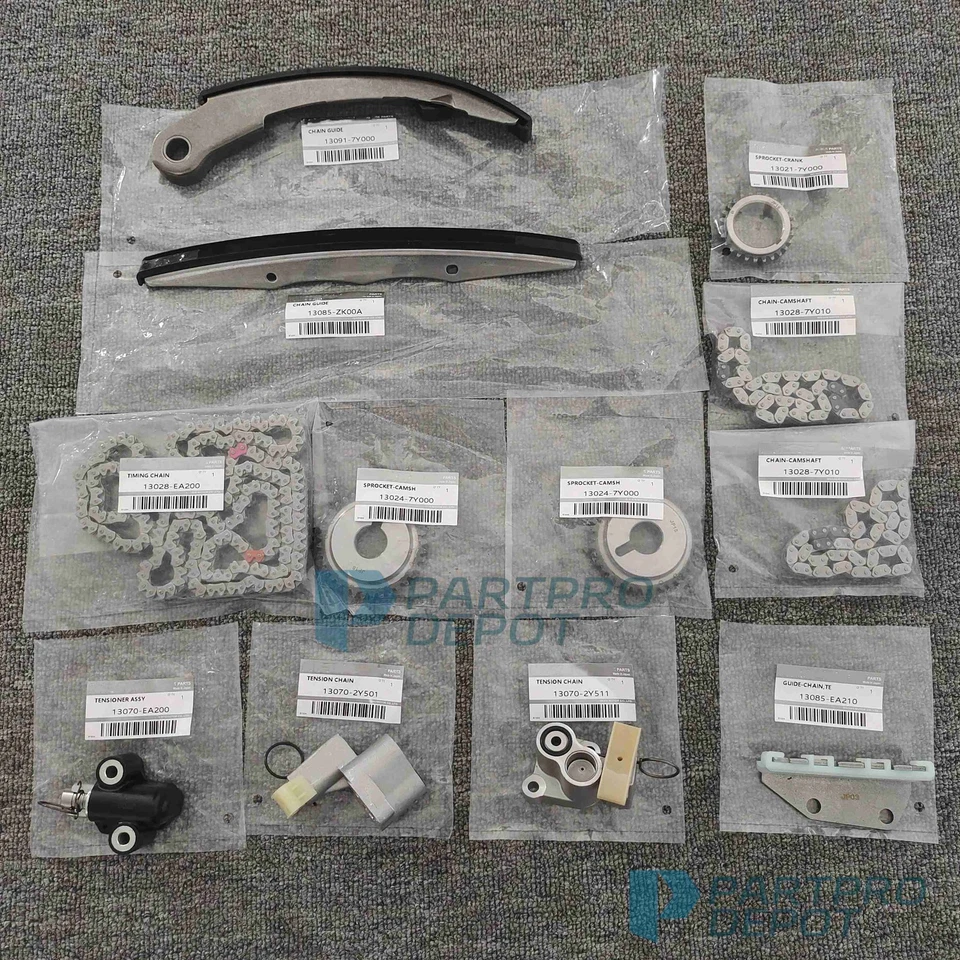 Timing Chain Kit For 05-19 Nissan Frontier NV2500 Xterra 4.0L VQ40DE - Image 4 of 4