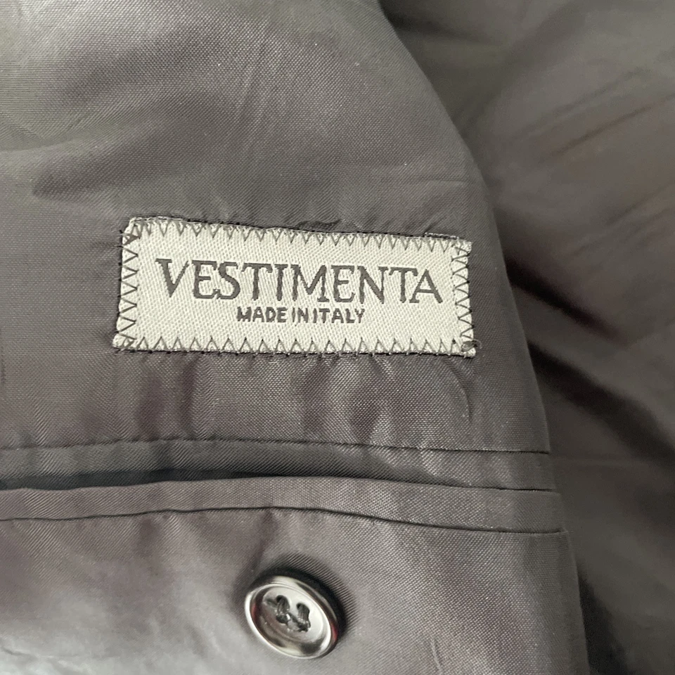 Esmoquin Giorgio Armani Vestimenta Spa para hombre talla 46R negro 100 % lana chaqueta de cena Foto 3 de 4