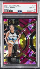 2024 PANINI SELECT WNBA PINK ICE #147 ANGEL REESE ROOKIE RC PSA 10