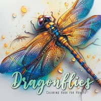 Dragonflies Coloring Book For Adults | Monsoon Publishing | Taschenbuch | 52 S.