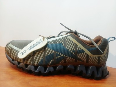  Reebok ZigTech Zig Pulse Low Gray /Brown/ Blu Size 12 - Brand New W/ Tags. 