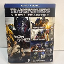 Transformers: 5-Movie Collection Blu-ray Pre owned Very Good Paramount
