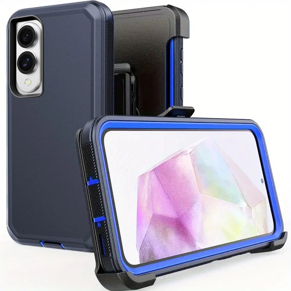 For Samsung Galaxy S25 Edge Case Cover Clip Fit Otterbox Defender + Glass Screen - Image 3 of 4