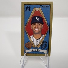 2025 Topps T205 - Luis Gil - Gold Leaf Foil - New York Yankees