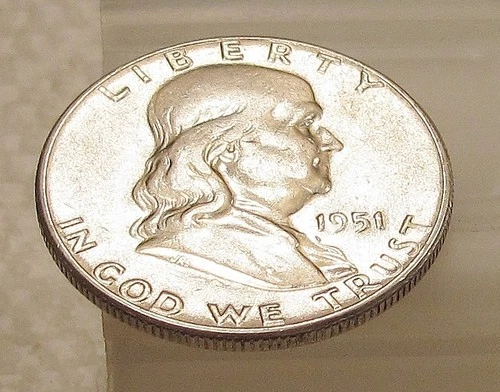 1951   Franklin Half Dollar" Great Bullion Coin "  #106 - 12