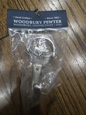 NWT Nantucket basket pewter hook by Woodbury CT