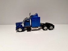 New Ray Kenworth W900 Semi Tractor Truck Blue 1/43 Scale READ