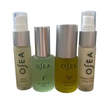 New Osea Bundle Mini Cleanser Mist Body Oil Body Lotion