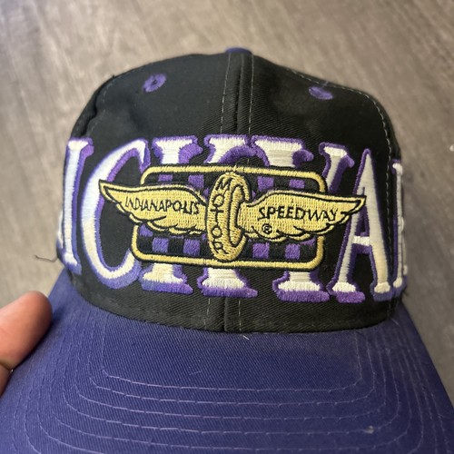 Cappello Vintage Logo Athletic Brickyard Indianapolis 400 Motor Speedway - Foto 10 di 21