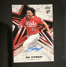Topps 2026 Series 1 Baseball Stars Autographs Sal Stewart Reds Auto RC BSA-SST