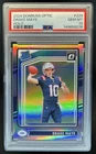 2024 Panini Donruss Optic Drake Maye Holo Rated Rookie #229 Patriots PSA 10